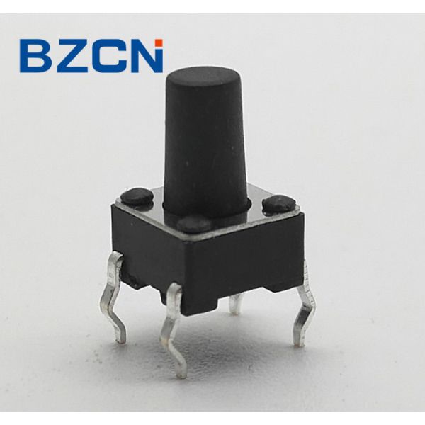 Sharp Feeling Normally Closed Tactile Switch Brass Terminal With Silver Coating