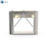 Stable Tripod Turnstile Gate Convenient With Alarm Prompt Functions