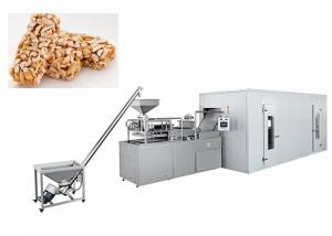 China 380V Chocolate Packaging Machine , Healthy Oatmeal Chocolate Bar Food Production Equipment on sale