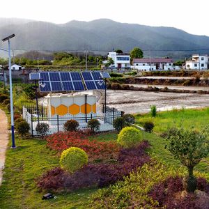 China 10m3 Solar Powered Wastewater Treatment Plant Modular Design Easy Installation wholesale