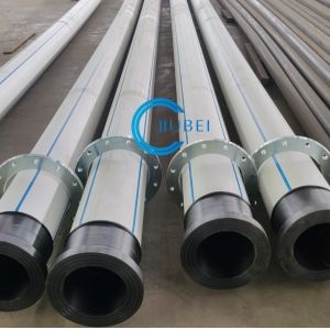 China 5.8/11.8m Per Length Dredging HDPE Pipe Customized Diameter Excellent Impact Resistance wholesale