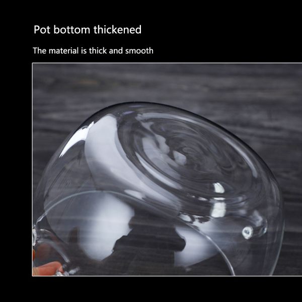 Soup Round Double Ears 1800ml Borosilicate Glass Pot