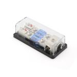 2 Way Car Fuses Box Holder 8GA Input Output AFS Mini ANL Fuse Block for 60A Fuse