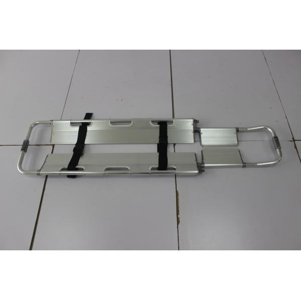 2.1M 0.44M Military Medical Folding Scoop Stretcher Height Adjustable