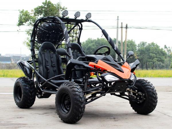 Quality Dual Shock Air Cooled 2 Seater Off Road Go Kart With Belt Drive + Chain Drive for sale