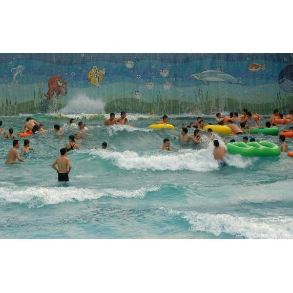 Outside Holiday Resort Surfable Wave Pool Artificial Tsunami For Kids Adults Family
