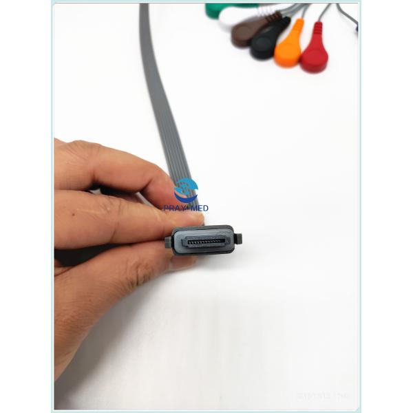 Biomedical BI9800 / BI9000 Holter Ecg Cable 7 Lead 26 Pin Compatible With Edan