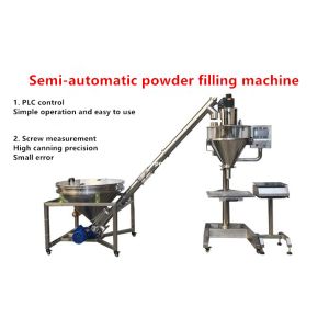 Buy cheap 300g Semi Automatic Small Dose Powder Filling Machine Dry Chemical Industry from wholesalers
