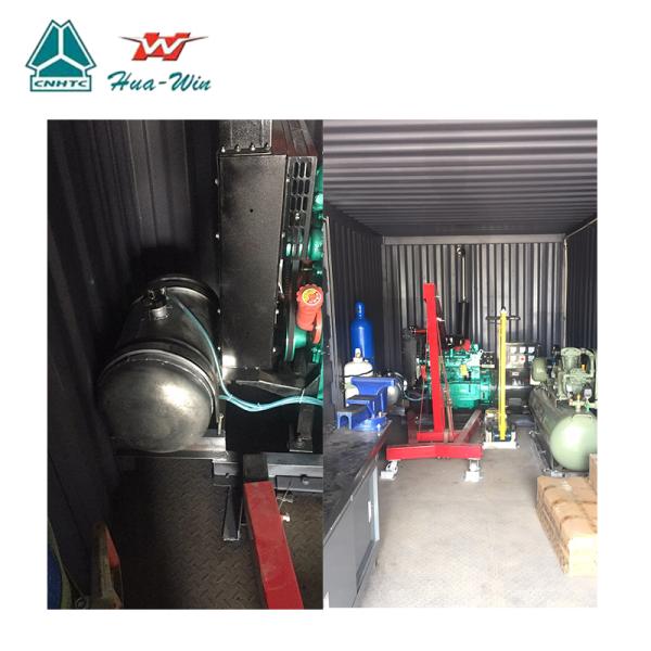 SINOTRUK HOWO 4x2 mobile workshop truck