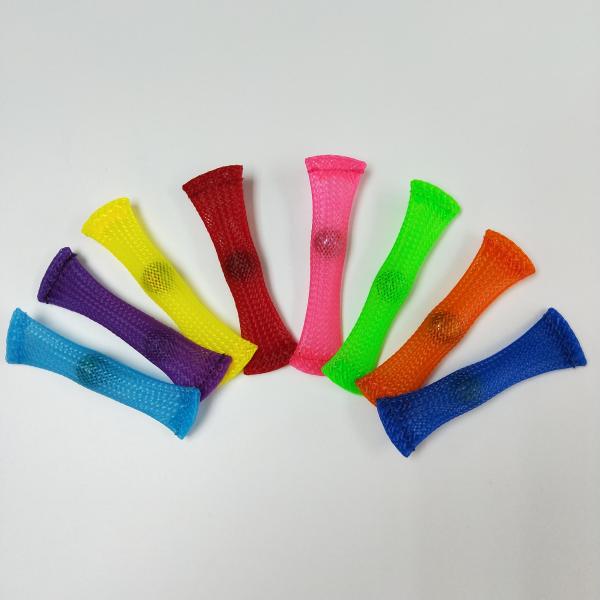 Squeeze Ball Knitted Mesh Tube Stress Fidgets Toys Durable Material Easy To Carry