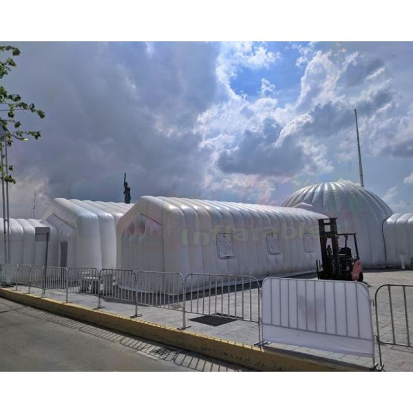 White Multi Red Medical Emergency Tent Field Hospital Hinchables