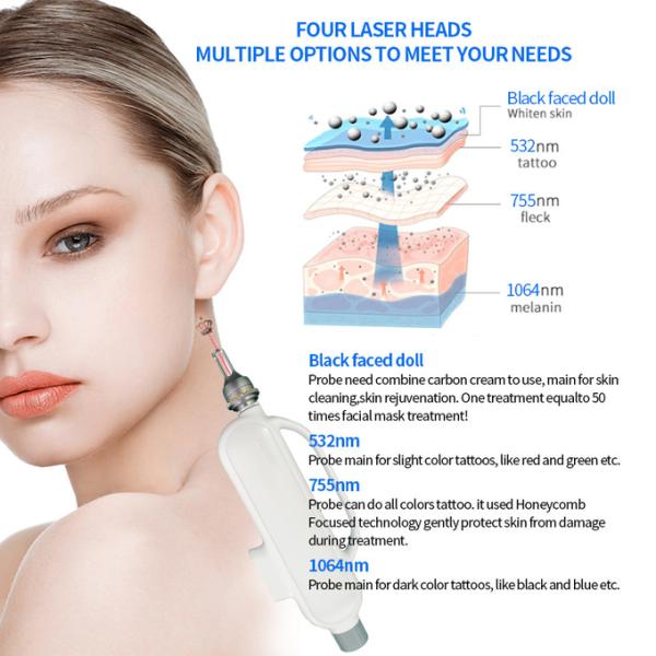 Multi Function Picosecond Laser Machine Remove Freckles Remove Pigment