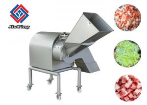 China Small Vegetable Dicer Machine / Tomato Cuber Machine 1000KG/H Output on sale