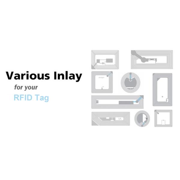 Customized Asset Tracking Tags , MF 1k RFID Chips Rfid Paper Tags 0.3mm Thickness