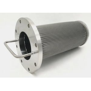 China 80 Micron Heavy Duty Dutch Weave Filter Wire Mesh Pleated Filter Element 10 Inches wholesale