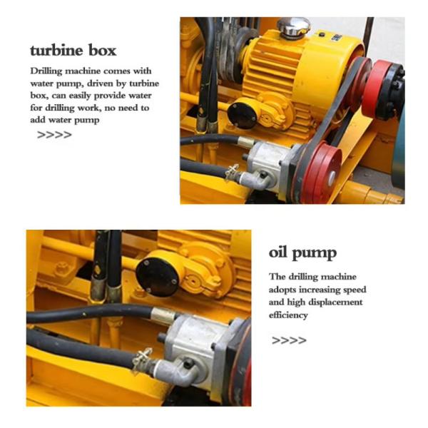295 Meter Homemade Water Well Drilling Machine Exploration Geological Samples