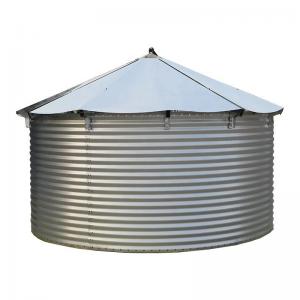 China Hot Galvanized Corrugated Steel Water Storage Tanks / Round Wastewater Storage Tank wholesale