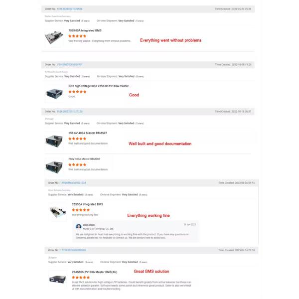 GCE 180S 576V 100A lifepo4 battery BMS High Voltage Lithium Battery BMS 280Ah 100AH Cell Rack BMS Solar Energy Storage System