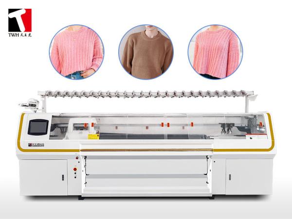 Quality three System Computer Controlled Knitting Machine With 4 Guide Rails for sale
