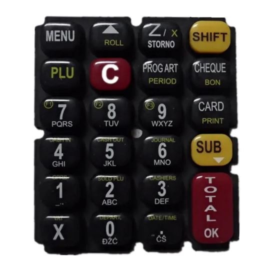 Antiwear 60 Shore A Circular Epoxy Silicone Volume Control Buttons