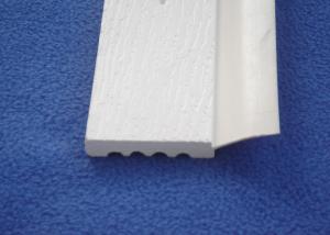 China Garage Door Stop PVC Trim Moulding, White PVC Garage Door Weather Strip wholesale
