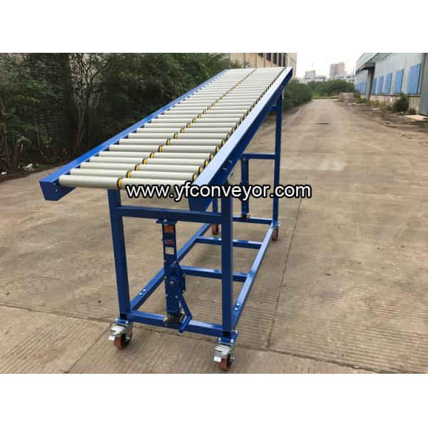 Robust Extendible Gravity Roller Conveyor for Unloading Container,Vehicles of All Sizes