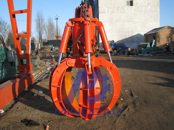 Overhead Crane Used Grab Bucket for Sand Grab , Sand Grab Bucket