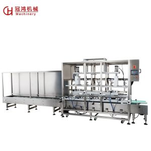 Buy cheap 5 Nozzle Liquid Fertilizer Filling Machine for Machinery Repair Shops Performanc from wholesalers
