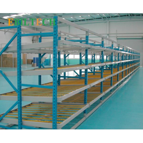 Carton Flow Rack Pallet Shelving Green Red Grey Color Available