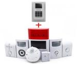 Wireless Integrated Security Systems GMS Motion Sensor LCD monitor Alarm with