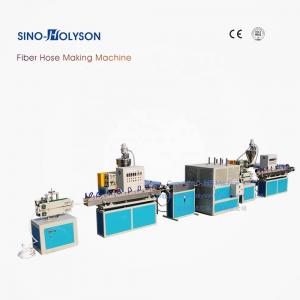 China Single Screw 65mm PVC Fiber Hose Making Machine For PVC PP PA HDPE Processing Needs wholesale