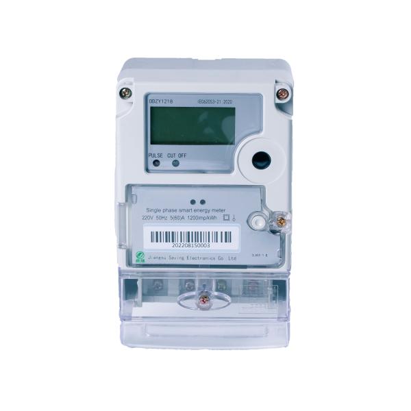 Electric Token Meter Small Size IP55 Protection Level and RS485 Interface for