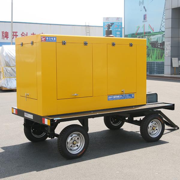 Weichai 50kw Trailer Type Generator Power Station Portable Stable