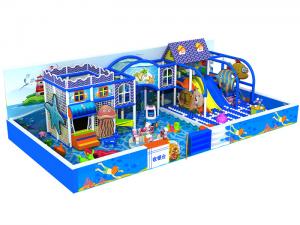 China Daycare Commercial Playground Sets , Fashion Indoor Amusement Equipment wholesale