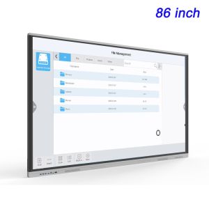 China 86&quot; Smart Electronic Board UHD All In One Interactive Whiteboard For LT Meeting Room wholesale