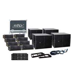 China ARE Audio Dual 12&quot; Line Array PA System Set Professional Audio System Outdoor Line Array Church Line Array Speaker wholesale