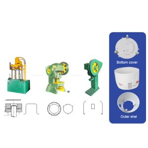 Multi Station Cooker Making Machine Automatic For Rice Cooker Heating Plate