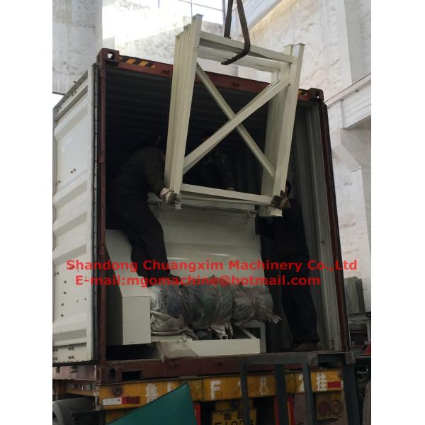 Semi Automatic Mgo Board Machine , Low Noise CE Sandwich Panel Machine