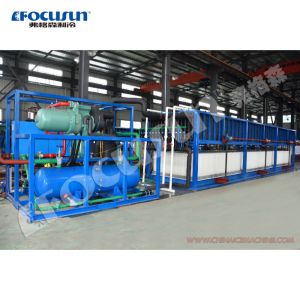 Customized Bar Size Industrial Ice Maker Machine Producing 30 Tons per Day