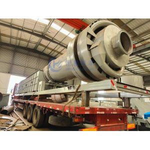 Coconut Shell Carbonization Furnace Horizontal Carbonization Rotary Kiln Fully