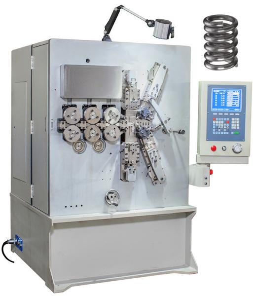 Precision 5 Axis CNC Spring Coiler With Servo Motion System / Spring Making