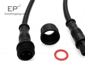 China Dc Power Cord 2 Pole Plug 2 Hole Led Bulb Light Connector Outdoor Mini 2 Pole Waterproof Cable wholesale