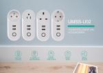 Smart WiFi Power Plug Outlet Socket with 2PCS USB Port App Control Timer