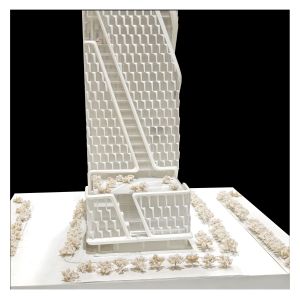Skyscraper Architecture Miniature Models Dynamic Design 1:100 Architecture Model