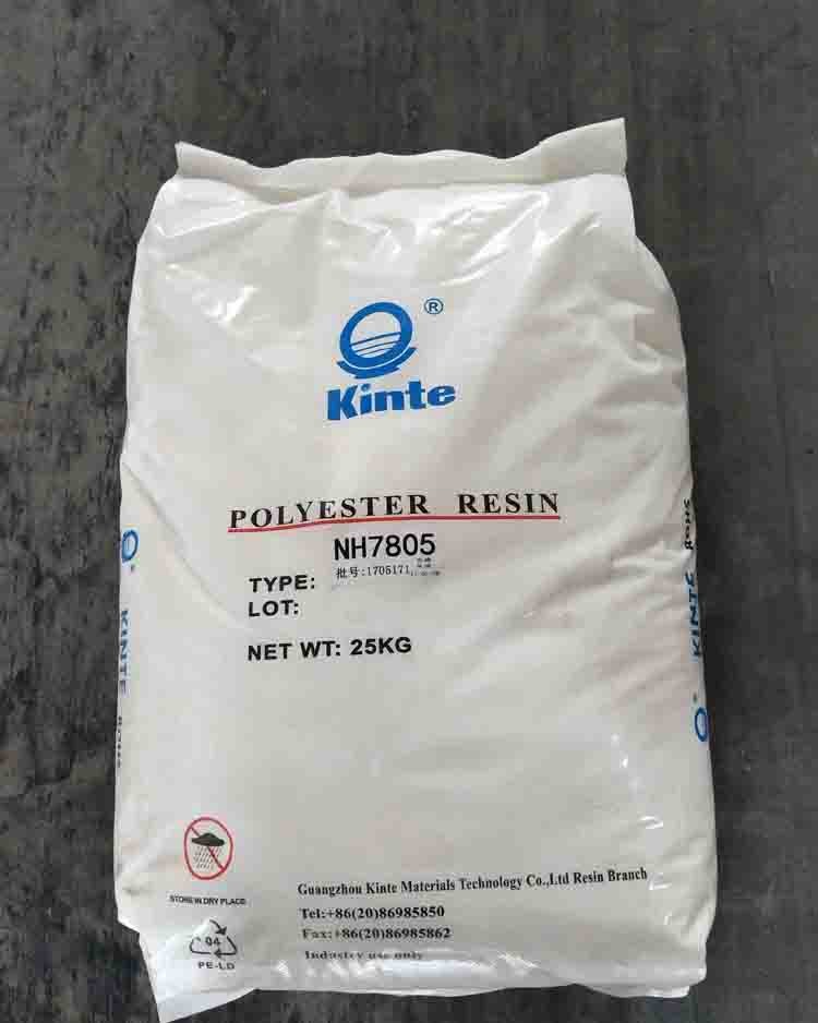 Light Yellow 80/20 Isocyanate Polyester Resin For PU Wrinkle Powder Coating