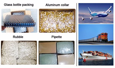 Empty 35ml Cream Glass Jars Cosmetic Packaging With Screw Cap