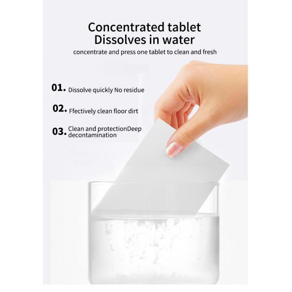 Lalkers Quick Dissolving Floor Cleaner Sheet Light Weight Disposable