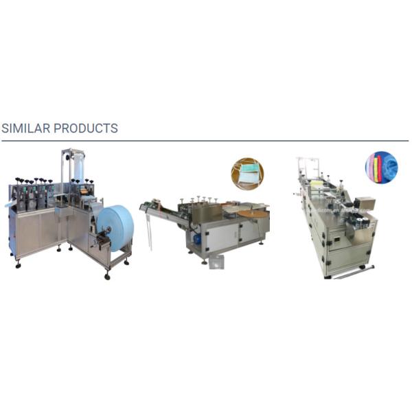 Long Lifespan Shower Cap Making Machine , Low Noise Head Cap Manufacturing Machine