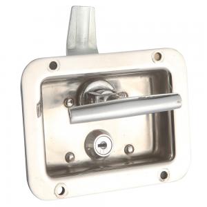 China Versatility Door Handle Tool Box Locks Truck Folding Latch Mirror Polished wholesale