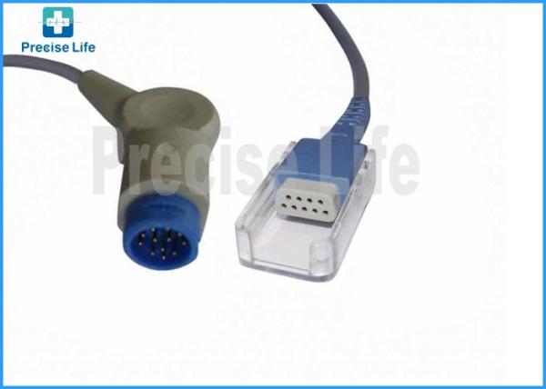 Quality Mindray SpO2 adapter cable connect with  DB 9 pin SpO2 sensor for sale
